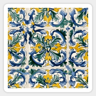 Italian Majolica Tile 2 Sticker